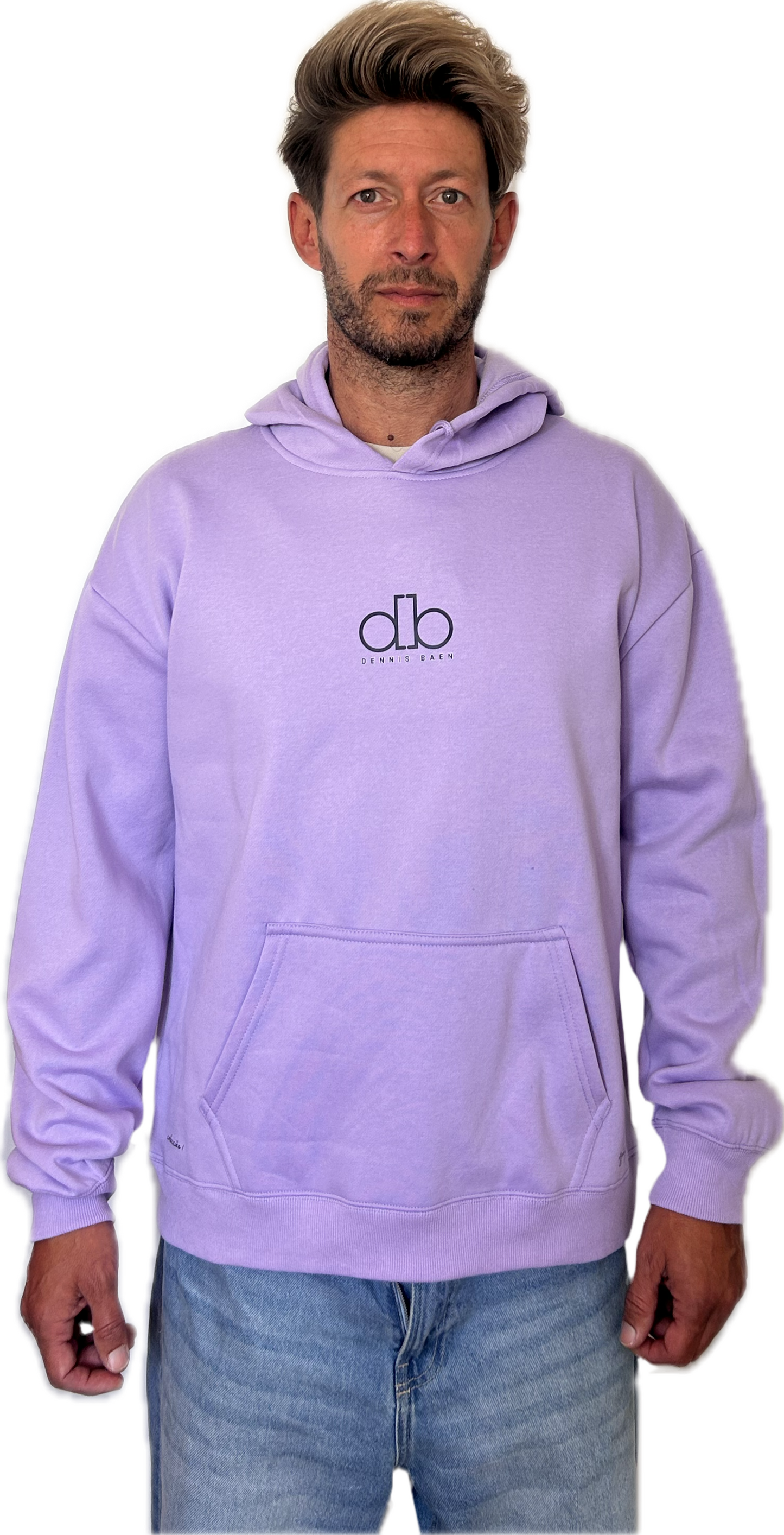 Sudadera Oversize Unisex Lila