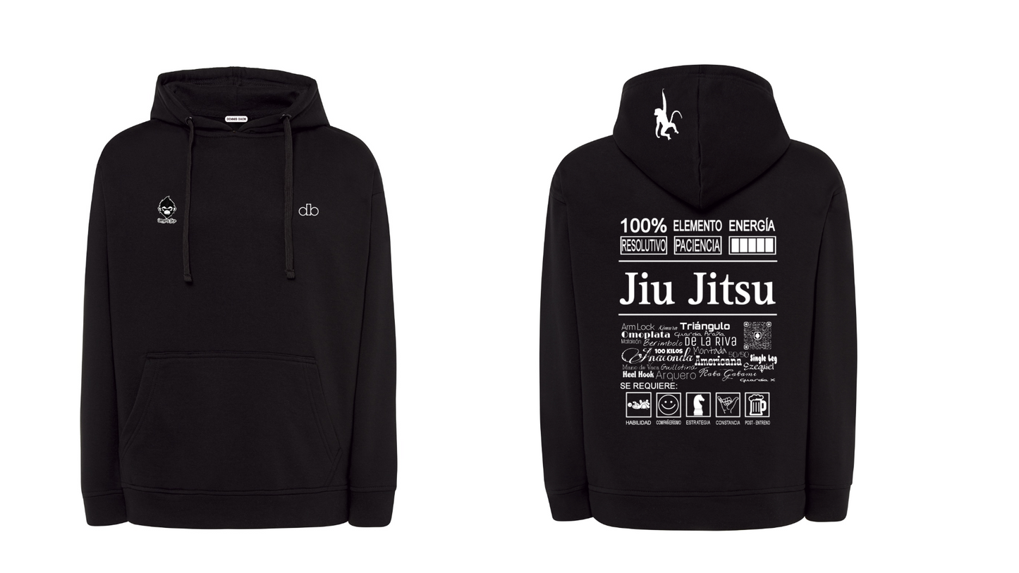 Sudadera Monkey Grip para niños color negro