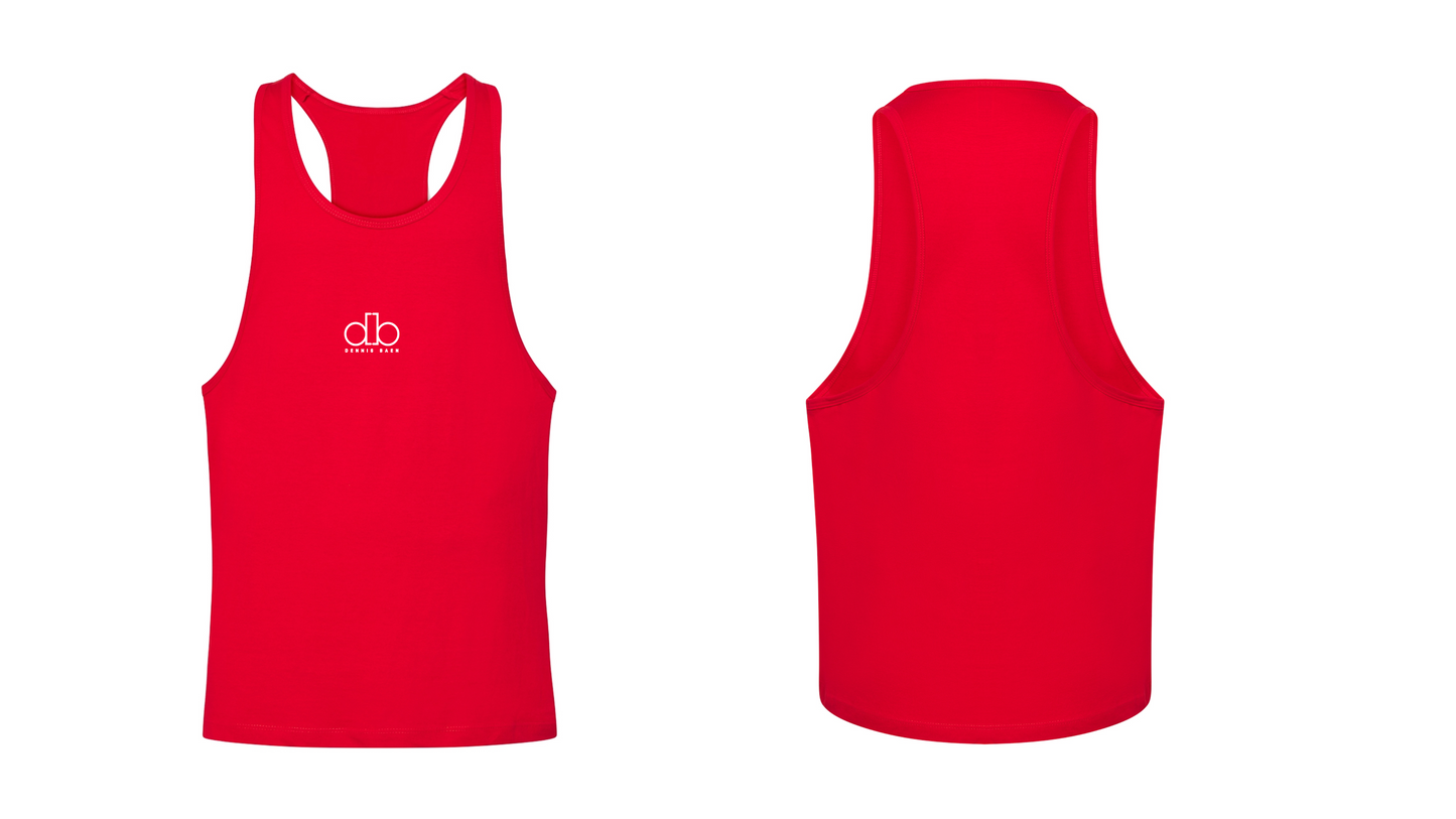Camiseta tirante largo roja