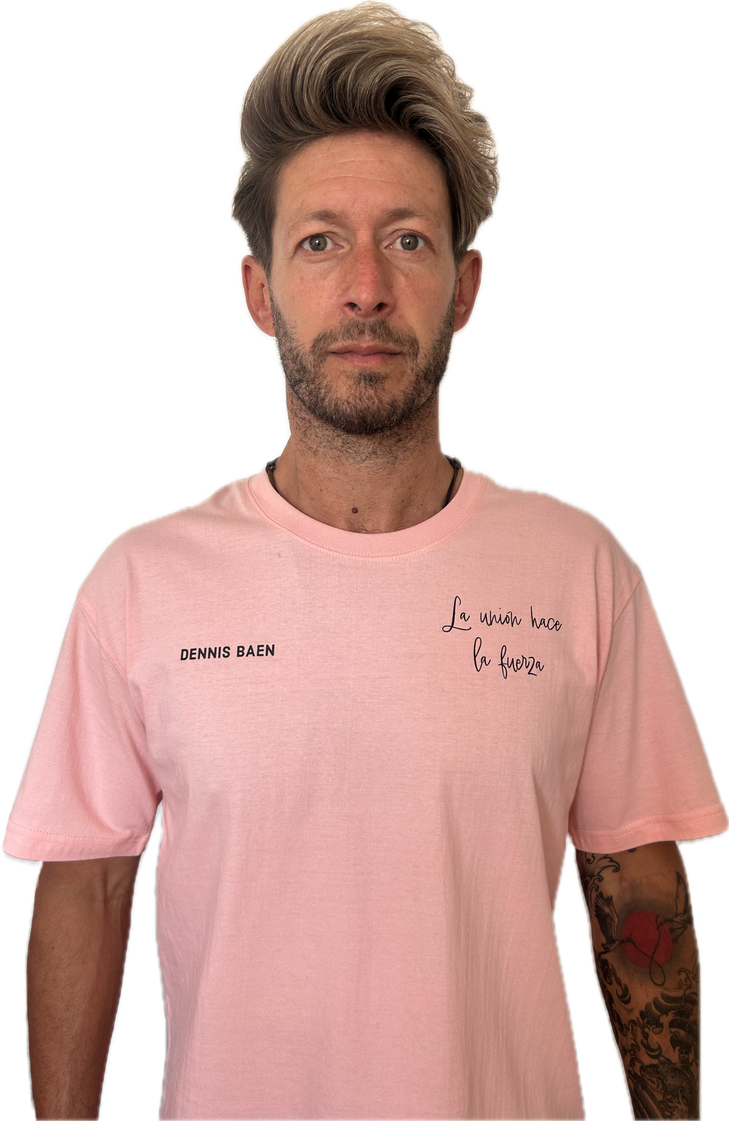 Camiseta Oversize Unisex Rosa Claro