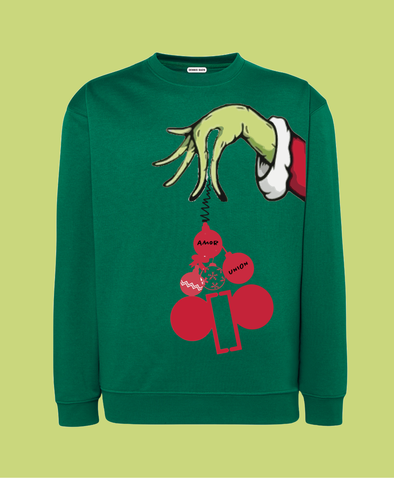Sudadera navideña Grinch