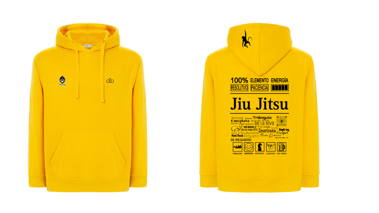 Sudadera Monkey Grip para niños color Amarilla