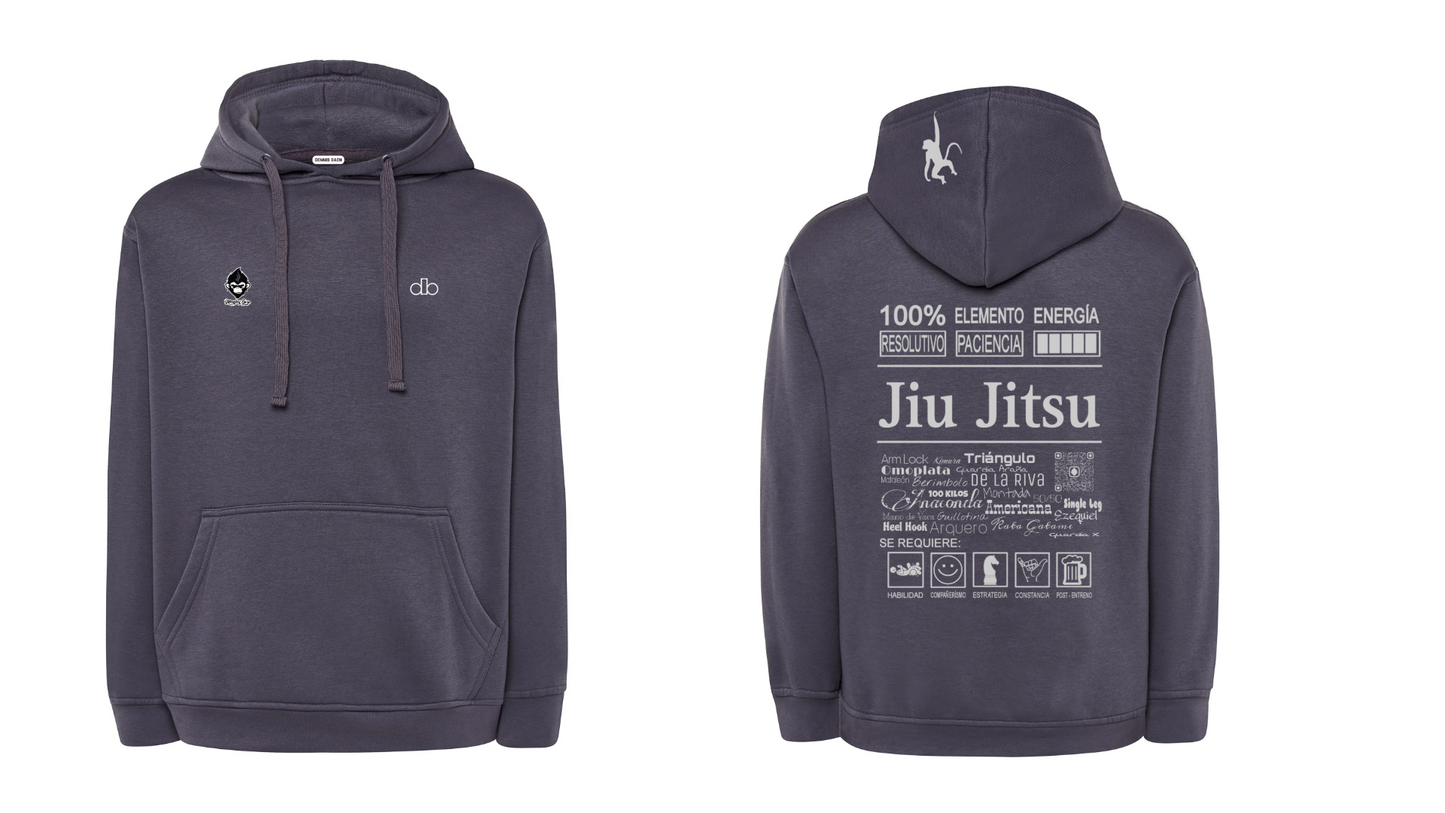 Sudadera Monkey Grip color gris grafito