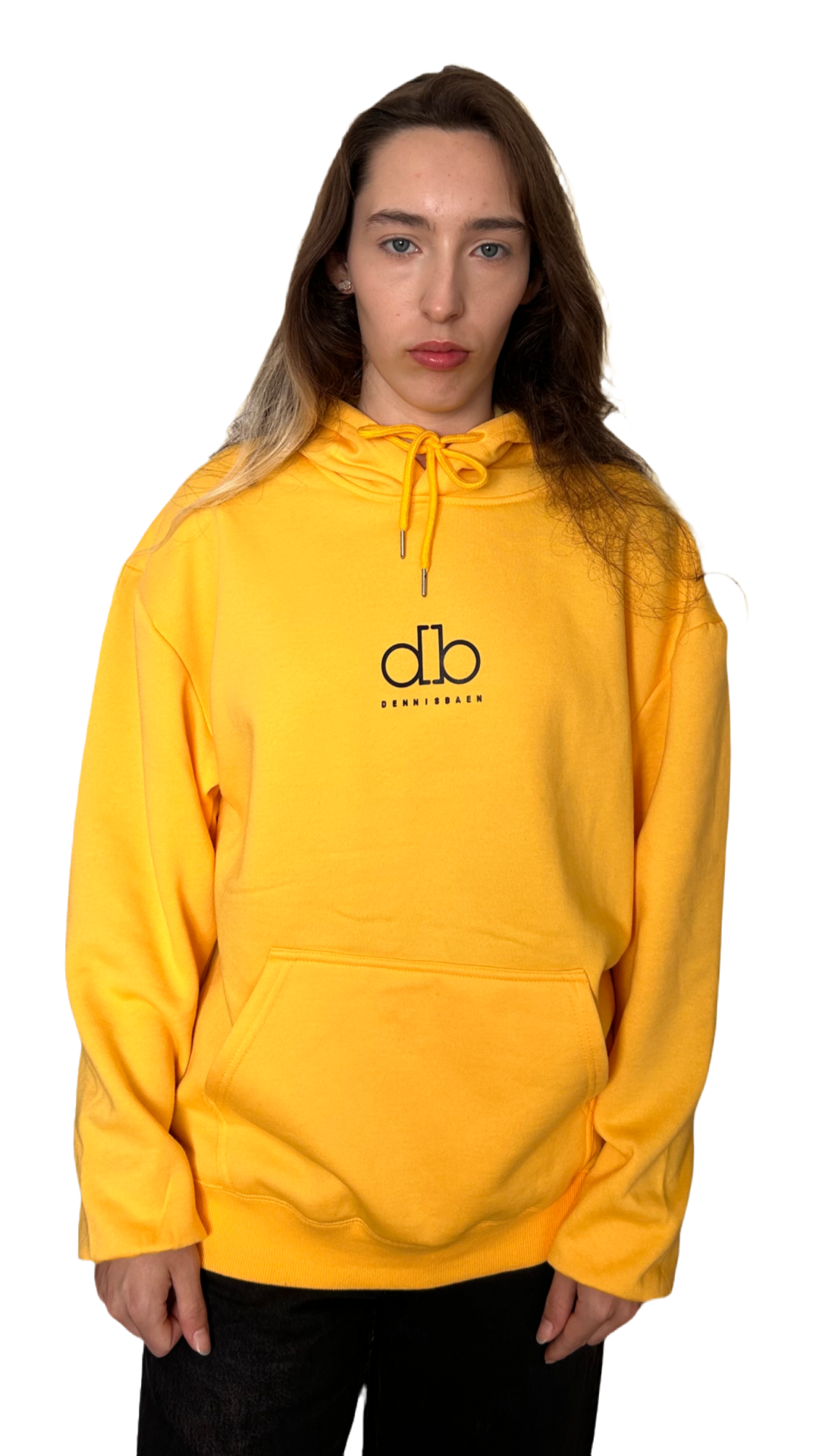 Sudadera Oversize Unisex Amarilla