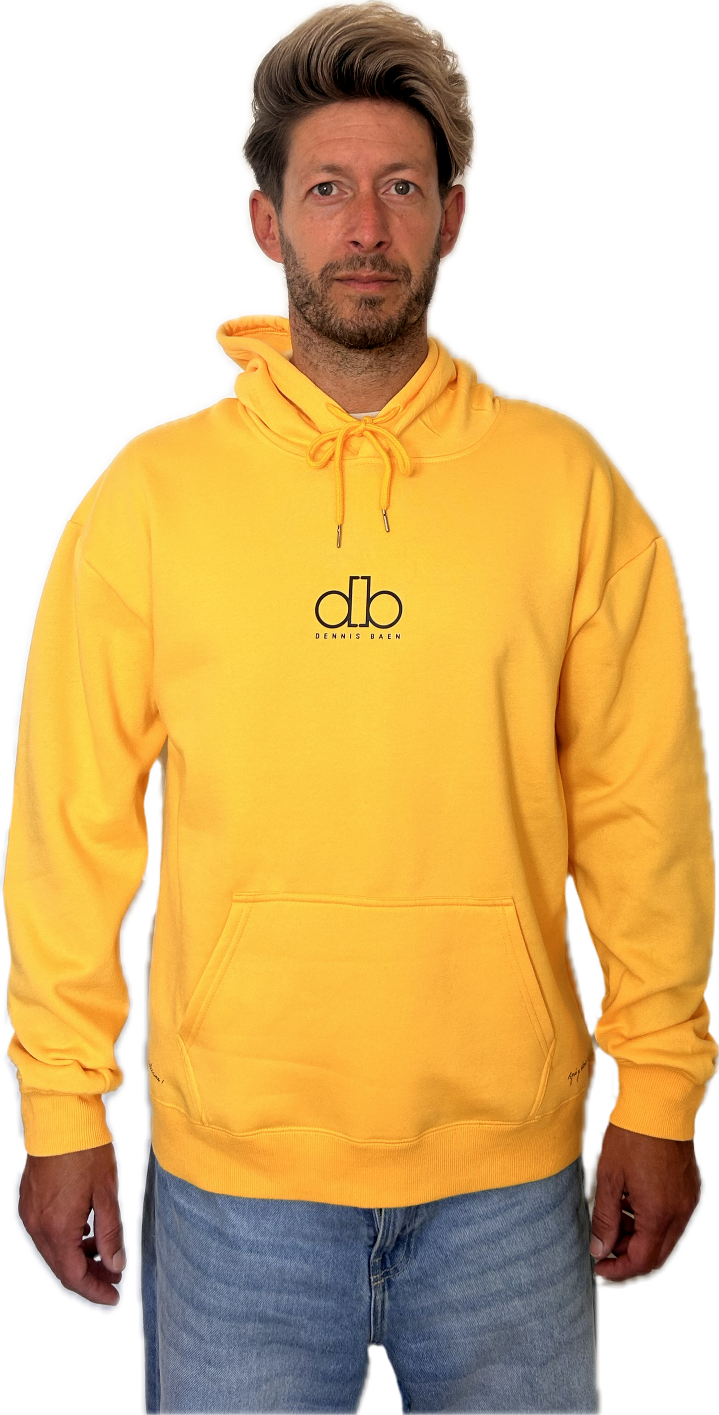 Sudadera Oversize Unisex Amarilla