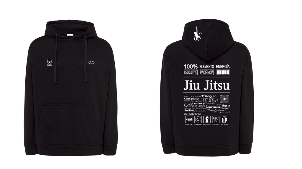 Sudadera Monkey Grip para niños color negro
