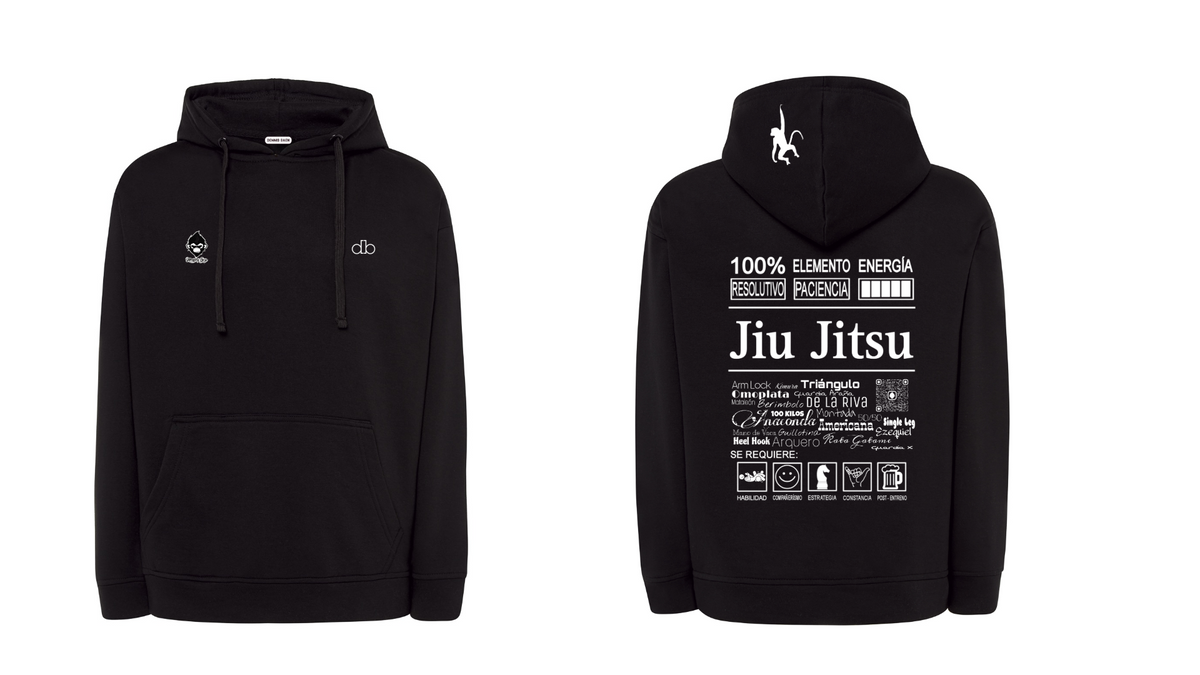 Sudadera Monkey Grip para niños color negro