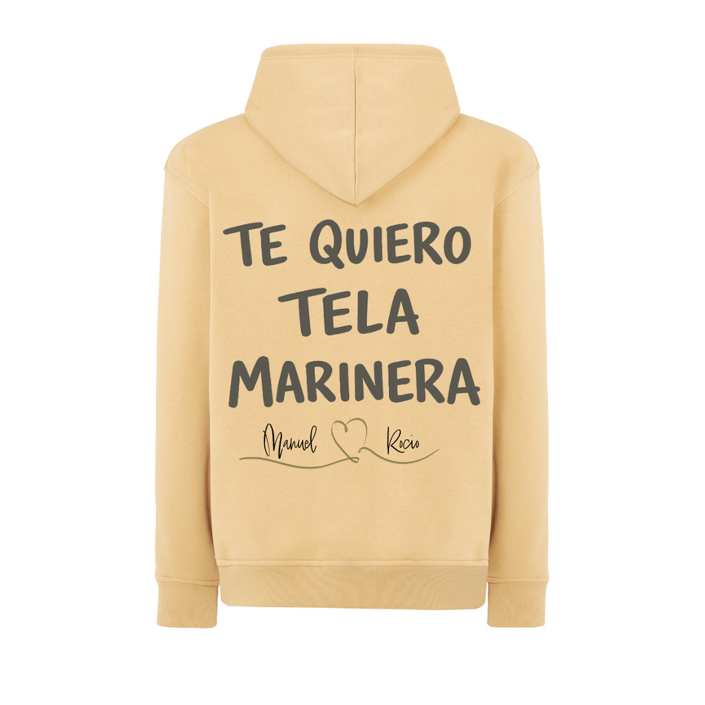 Sudadera TE QUIERO TELA MARINERA