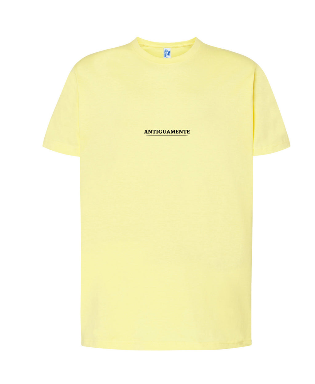 Camiseta ANTIGUAMENTE amarilla