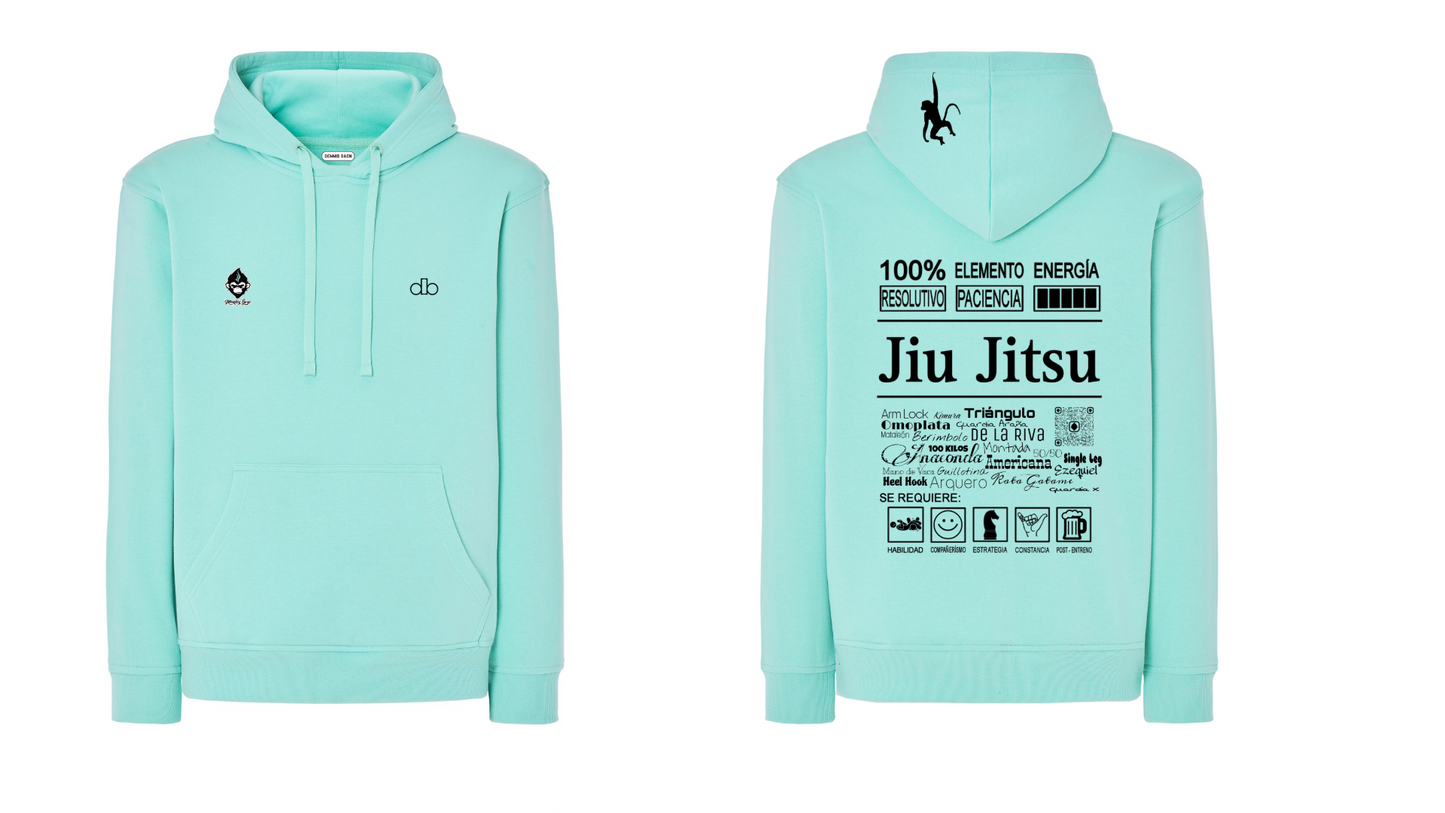 Sudadera Monkey Grip color Verde Menta