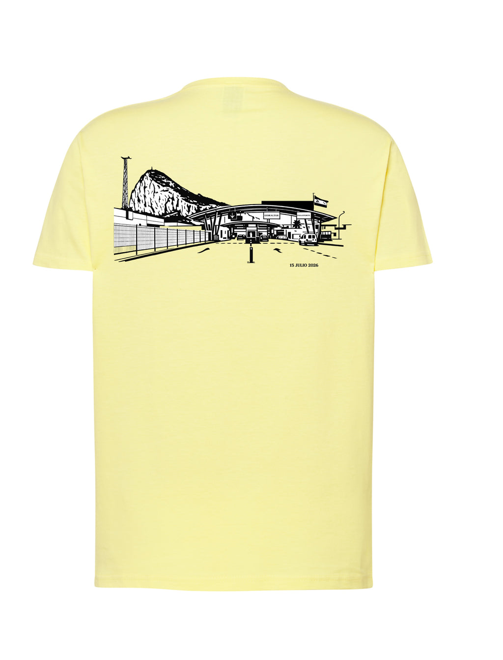 Camiseta ANTIGUAMENTE amarilla
