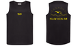 Camiseta tirante negra YELLOW