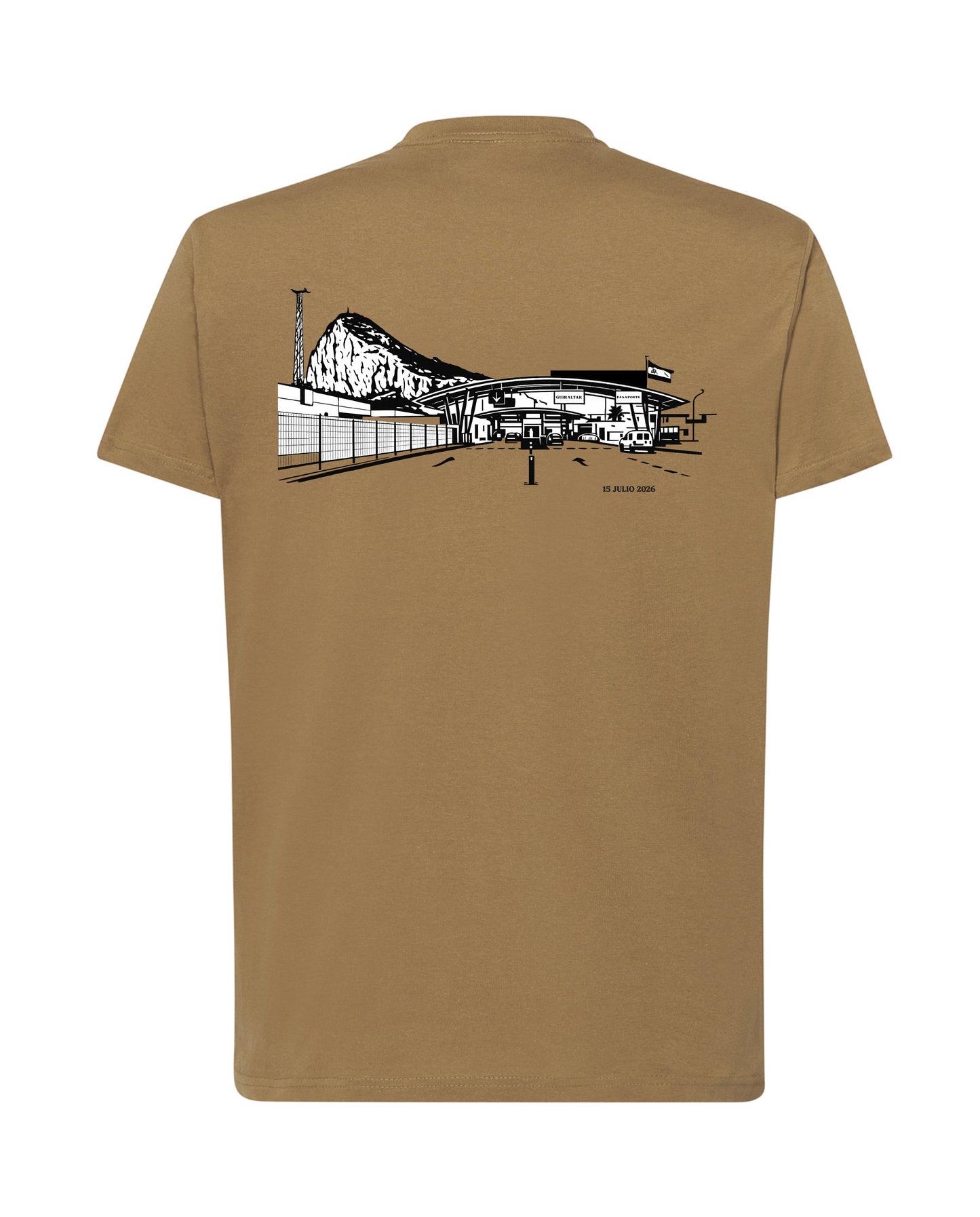 Camiseta ANTIGUAMENTE marrón