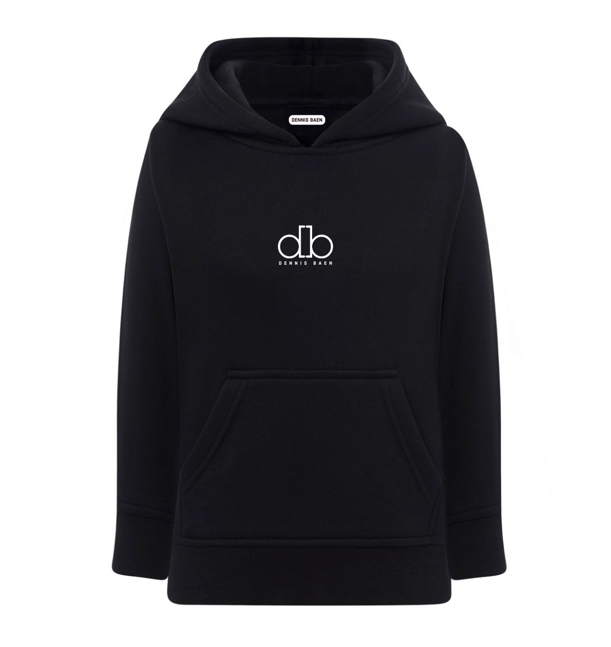 Sudadera NEGRA unisex para niños.