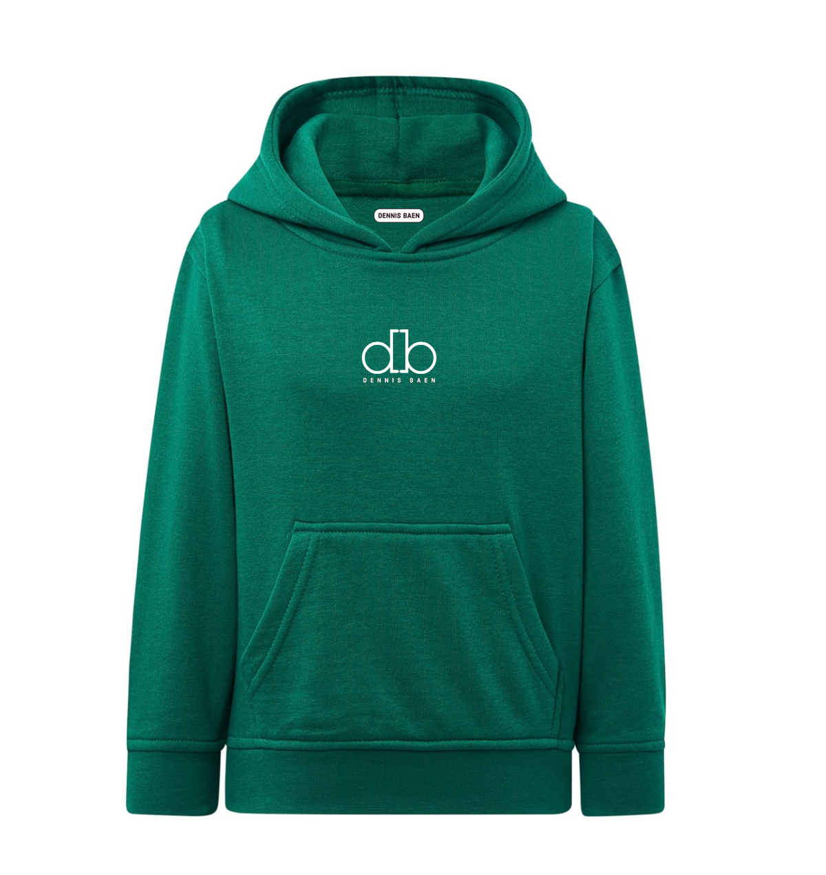 Sudadera VERDE unisex para niños.