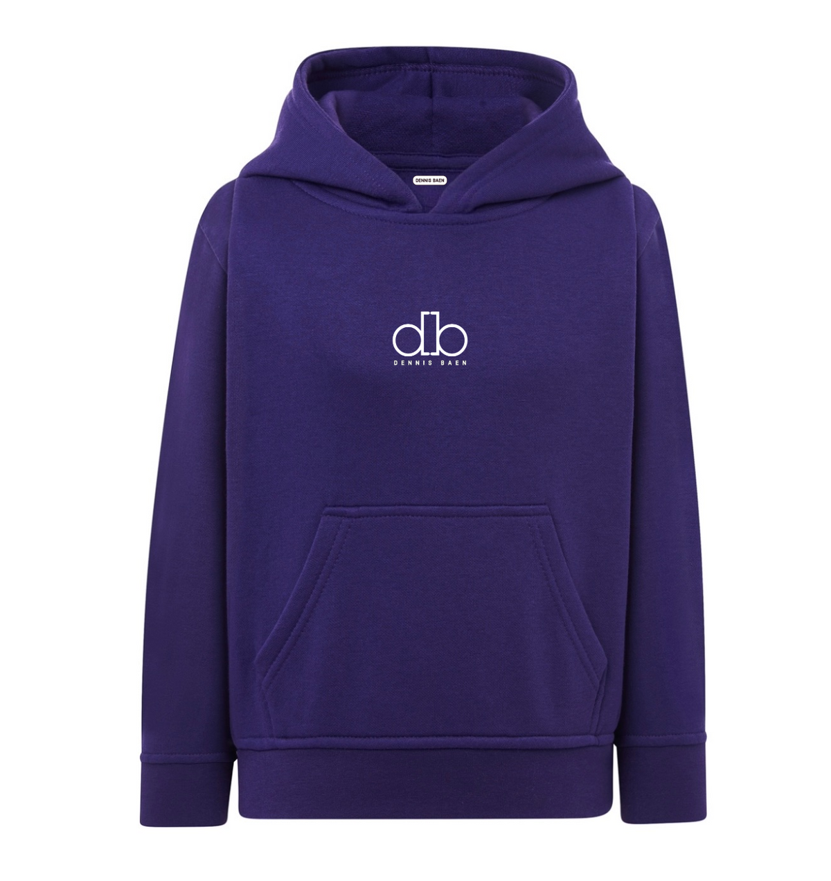 Sudadera MORADA unisex para niños.