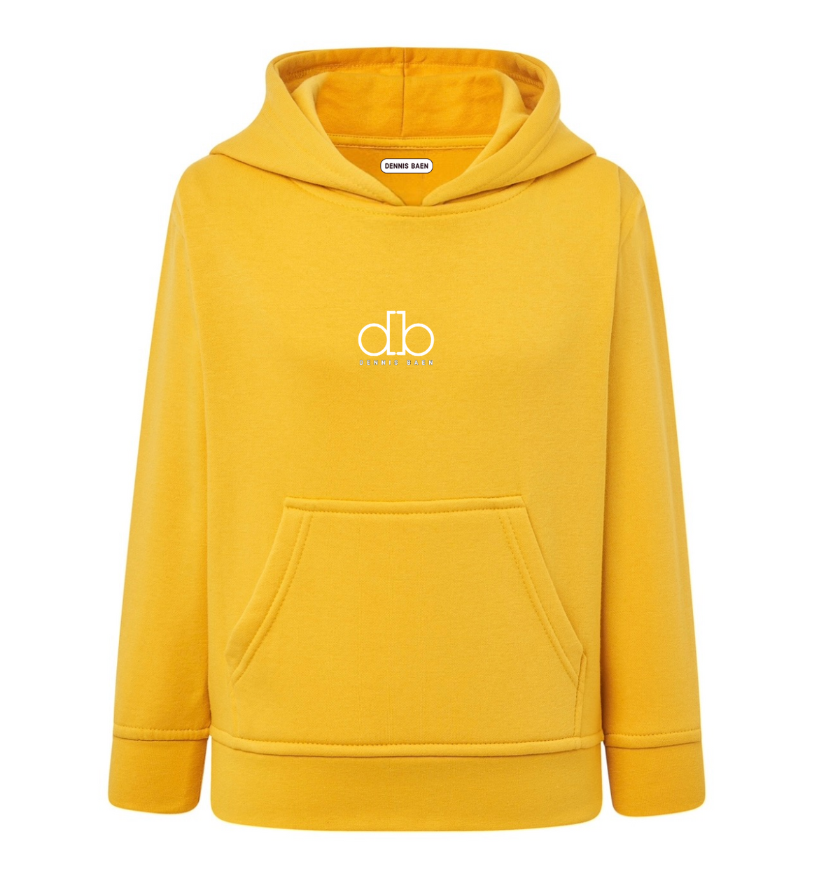 Sudadera AMARILLA unisex para niños.