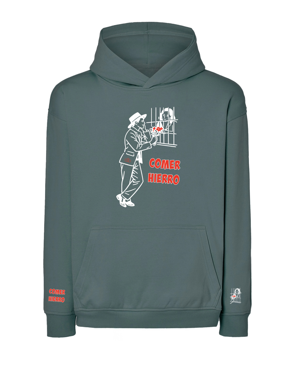 Sudadera Oversize COMER HIERRO