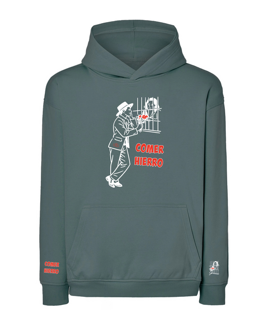 Sudadera Oversize COMER HIERRO