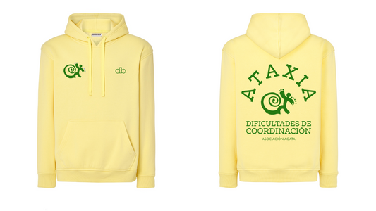 Sudadera AGATA color AMARILLO