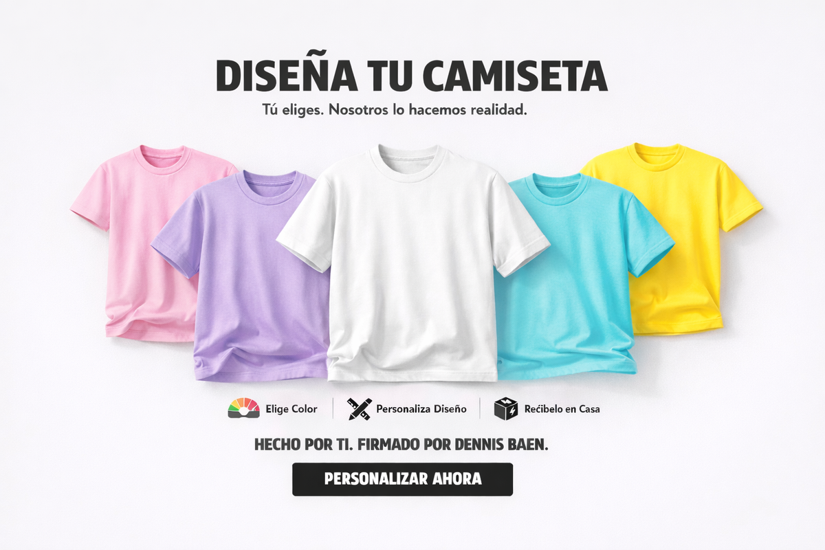Personaliza tu camiseta